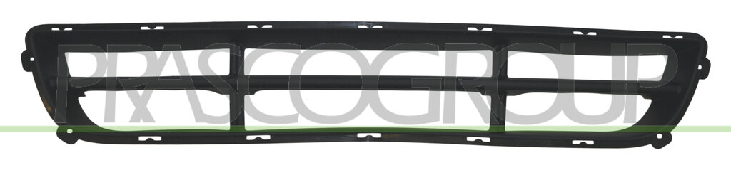 FRONT BUMPER GRILLE-CENTRE-BLACK