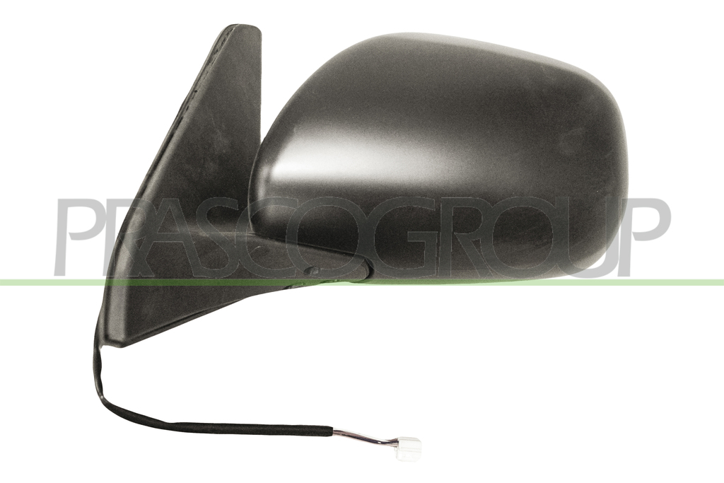 RETROVISORE SINISTRO-ELETTRICO-CON PRIMER-CHIUDIBILE-CONVESSO-5 PINS MOD. 02 >