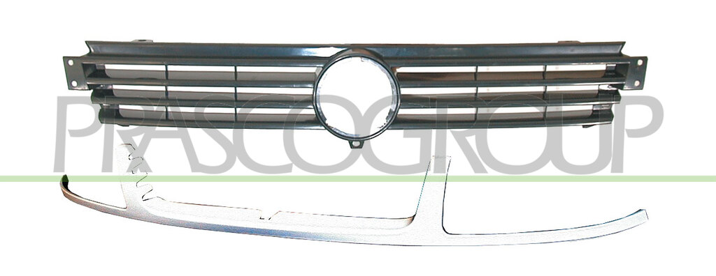 GRILLE COMPLETE AVEC SOUS CALANDRE EN METAL