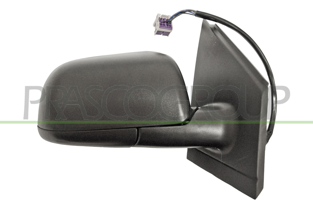 ESPEJO DERECHO ELECTRICO-TERMICO-NEGRO