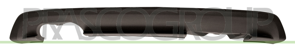 SPOILER PARAURTI POSTERIORE-NERO-GOFFRATO MOD. GTI