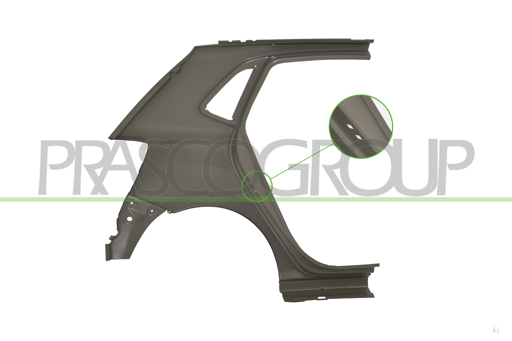 PARAFANGO POSTERIORE SINISTRO MOD. 5 PORTE