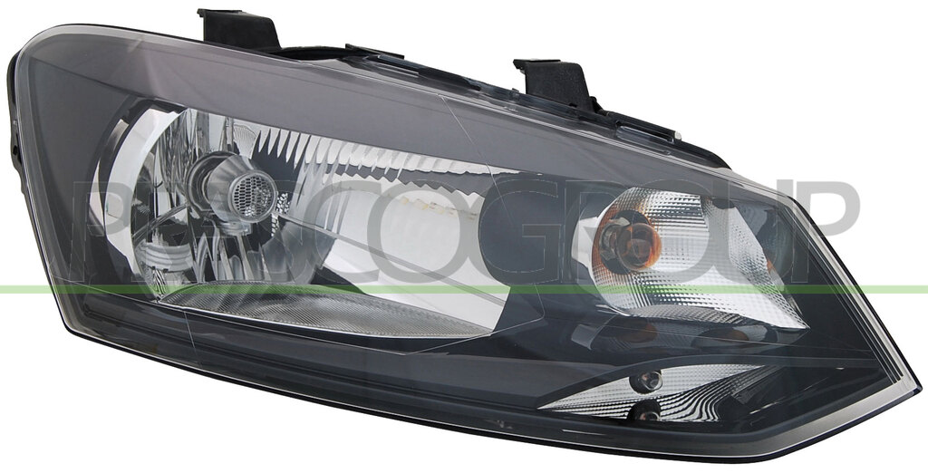 HEADLAMP RIGHT H4 ELECTRIC-WITH MOTOR