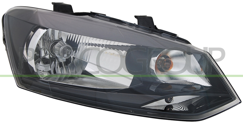 HEADLAMP RIGHT H4 ELECTRIC-WITHOUT MOTOR