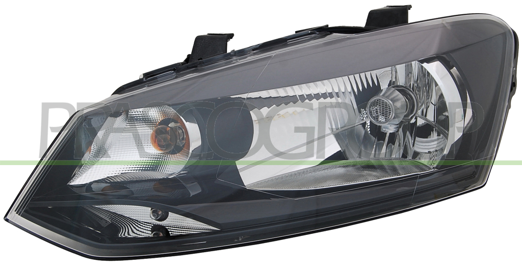 HEADLAMP LEFT H4 ELECTRIC-WITHOUT MOTOR