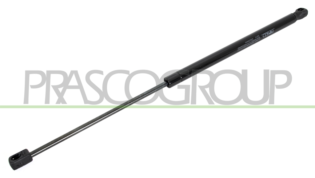 TAILGATE GAS SPRING RIGHT/LEFT - 325 N - L 526 mm - S 220 mm - Ø 18 mm - Ø 8 mm