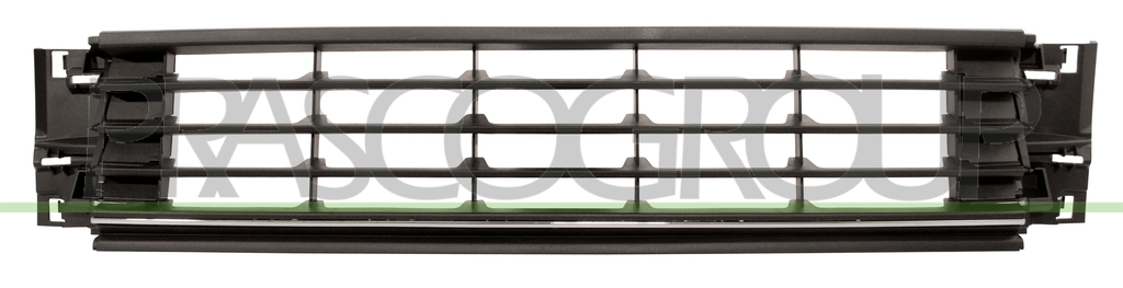 BUMPER GRILLE-CENTRE-BLACK-WITH CHROME MOLDING MOD. COMFORTLINE DIESEL