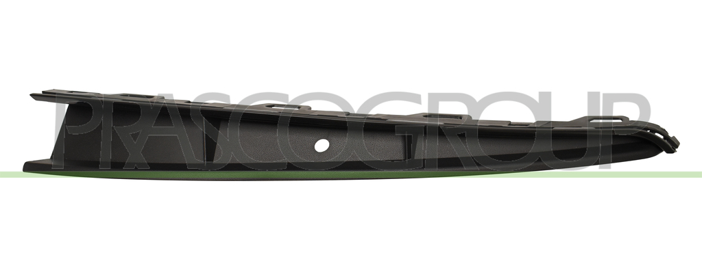 FRONT GRILLE BUMPER MOLDING-RIGHT-BLACK
