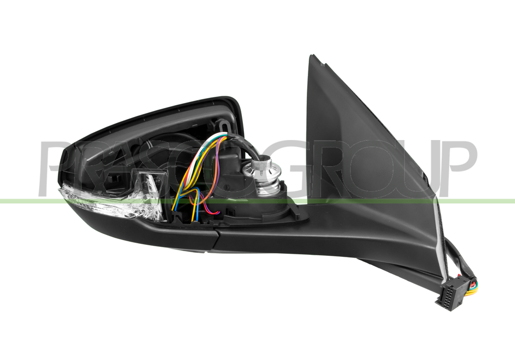 RETROVISORE DESTRO-ELETTRICO-CON PRIMER-TERMICO-CHIUDIBILE-CON FANALE-CON MEMORIA-CONVESSO-12 PINS