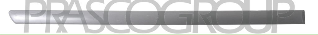 REAR DOOR MOLDING RIGHT-SMOOTH BLACK FINISH MOD. 5 DOOR