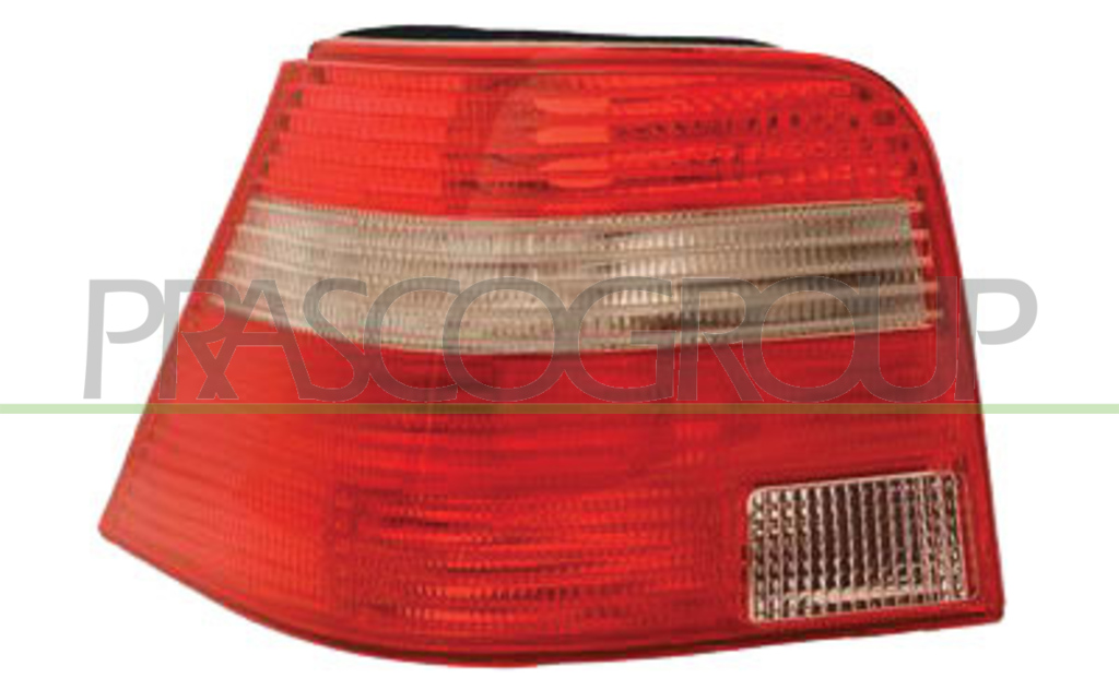 TAIL LAMP RIGHT RED/CLEAR-WITHOUT BULB HOLDER MOD. 5 DOOR