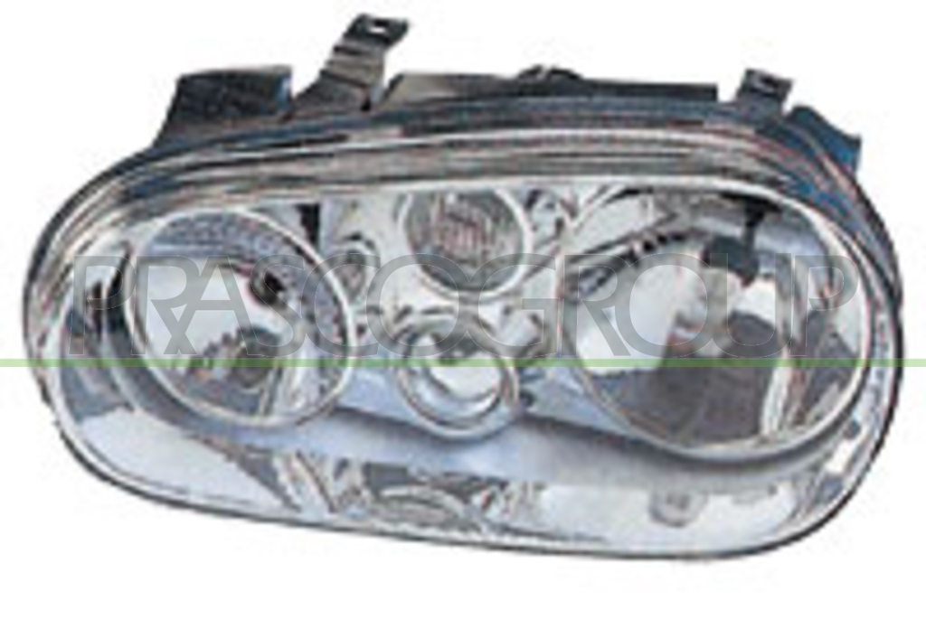 OPTICA DERECHA H7+H1+H3 MANUAL/ELECTRICA