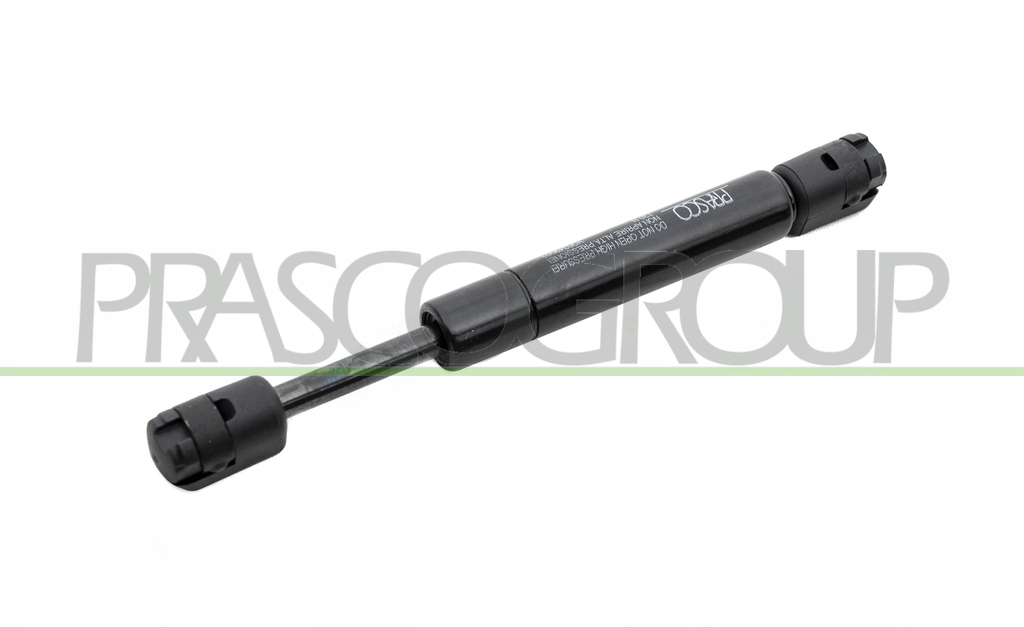 GASDRUCKFEDER HECKKLAPPE RECHTS - 720 N - L 175 mm - H 40 mm - Ø 18 mm - Ø 8 mm MOD. CABRIO