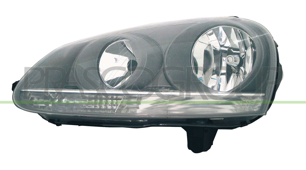 PHARE GAUCHE H7+H7 ELECTRIQUE AVEC MOTEUR-GRIS  - MOD. >08/2004 (TYPE A.L.)