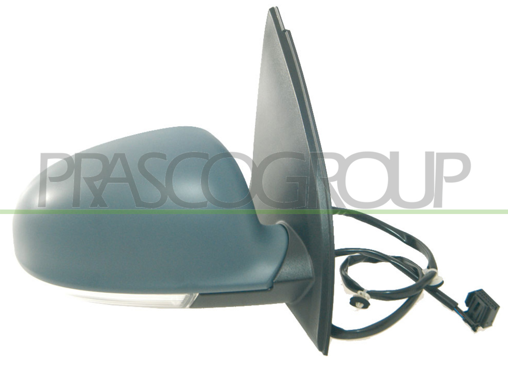 ESPEJO DERECHO-ELECTRICO-IMPRIMADO-TERMICO-CON PILOTO-CONVEXO-6 PINES