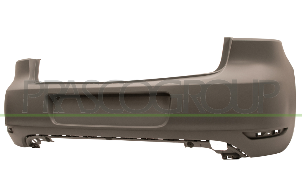 REAR BUMPER-PRIMED-WITH SENSOR CUTTING MARKS