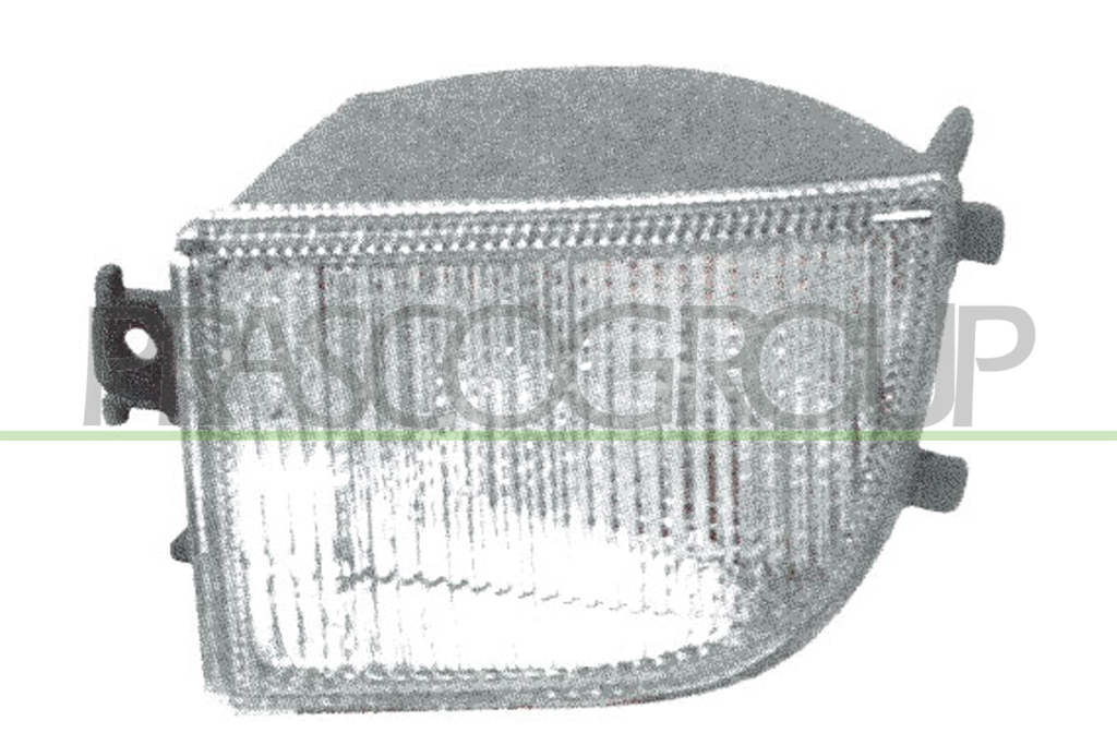 FRONT BUMPER LAMP LEFT-CLEAR-WITH BULB HOLDER