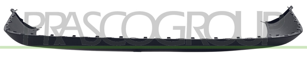 REAR BUMPER SPOILER-BLACK-TEXTURED FINISH MOD. 4 DOOR