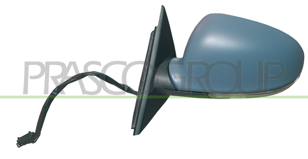 RETROVISORE SINISTRO-ELETTRICO-TERMICO-CON PRIMER-CON FANALE-CHIUDIBILE MOD. 02/03 > 12H9P