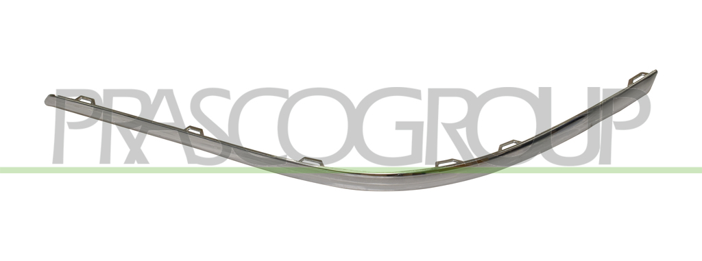REAR BUMPER MOLDING LEFT-CHROME MOD. 4 DOOR