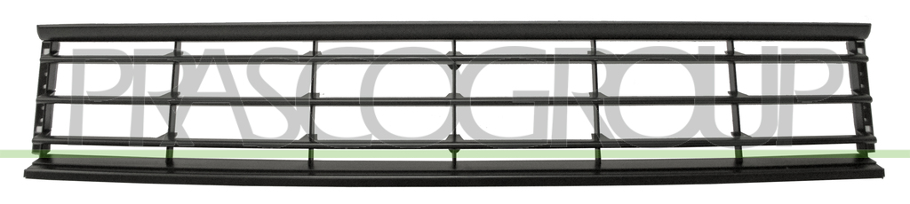 FRONT BUMPER GRILLE-CENTRE-BLACK MOD. TRENDLINE
