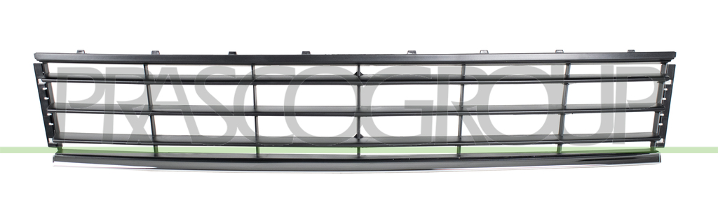 BUMPER GRILLE-CENTRE-BLACK-WITH CHROME MOLDING MOD. COMFORTLINE