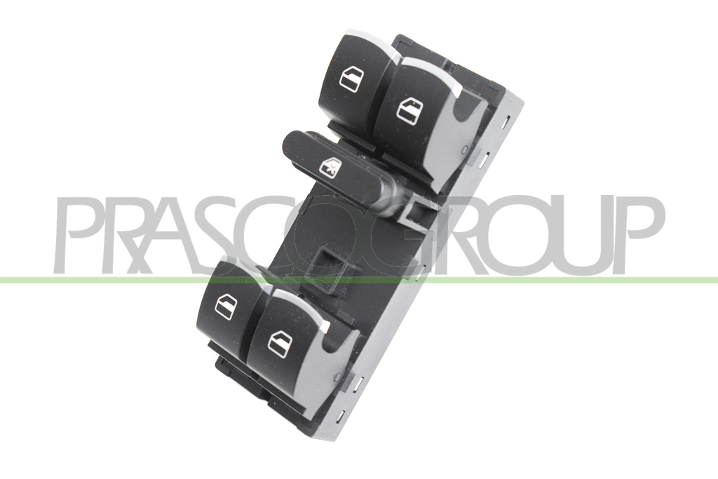 TASTFELD FENSTERHEBER TUER VORNE LINKS-SCHWARZ-4 SCHALTER-10 PINS