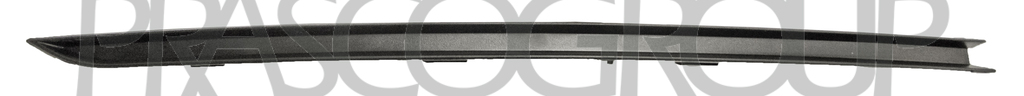 FRONT GRILLE BUMPER MOLDING-RIGHT-BLACK