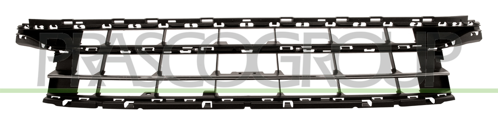 BUMPER GRILLE-CENTRE-BLACK-WITH CHROME MOLDING MOD. COMFORTLINE