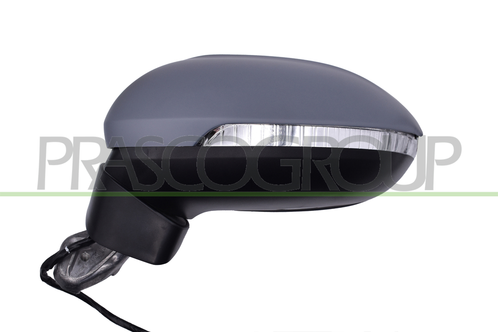 RETROVISORE SINISTRO-ELETTRICO-CON PRIMER-TERMICO-CON FANALE-CON LUCE CORTESIA-CON BLIS-ASFERICO-7 PINS