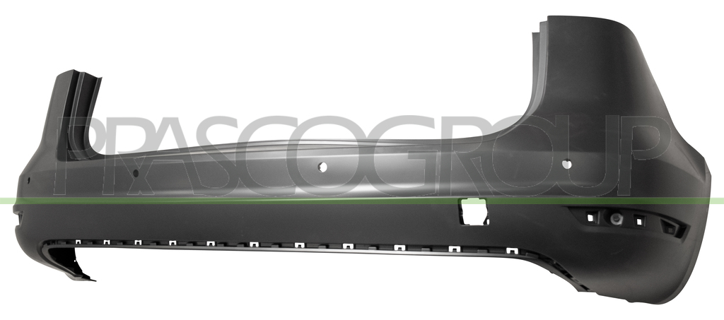PARAURTI ANTERIORE-CON PRIMER-CON FORI PDC+SUPPORTI-CON TRACCE PARK ASSIST