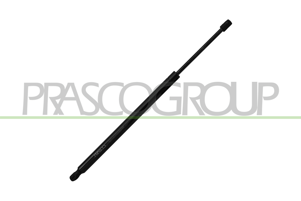 AMORTIGUADOR DE MALETERO DERECHO/IZQUIERDO PORTON TRASERO - 740 N - L 542,5 mm - C 158 mm - Ø 22 mm - Ø 10 mm