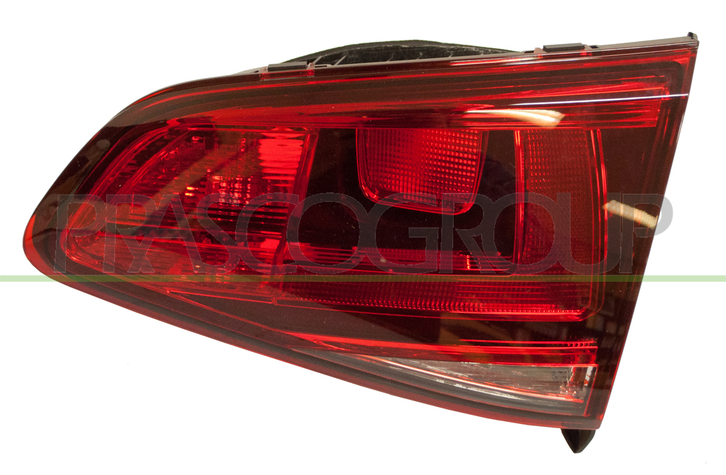 TAIL LAMP RIGHT-INNER-WITHOUT BULB HOLDER-RED/BLACK