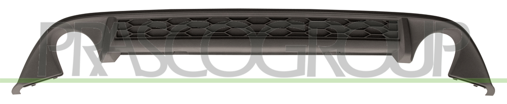 REAR BUMPER SPOILER-WITHOUT PRIMER-WITH TWIN EXHAUST-ONLY MOD. GTI