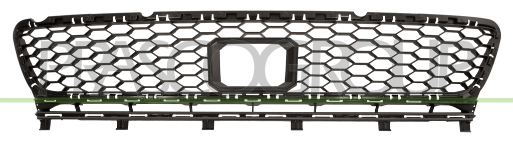 GRIGLIA PARAURTI ANTERIORE-CENTRALE-NERA-CON FORI FRONT ASSIST