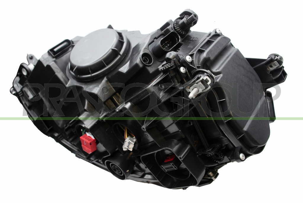 HEADLAMP RIGHT-XENON D3S+H7 ELECTRIC-WITH MOTOR-BLACK-AFS/LED MOD. GTD