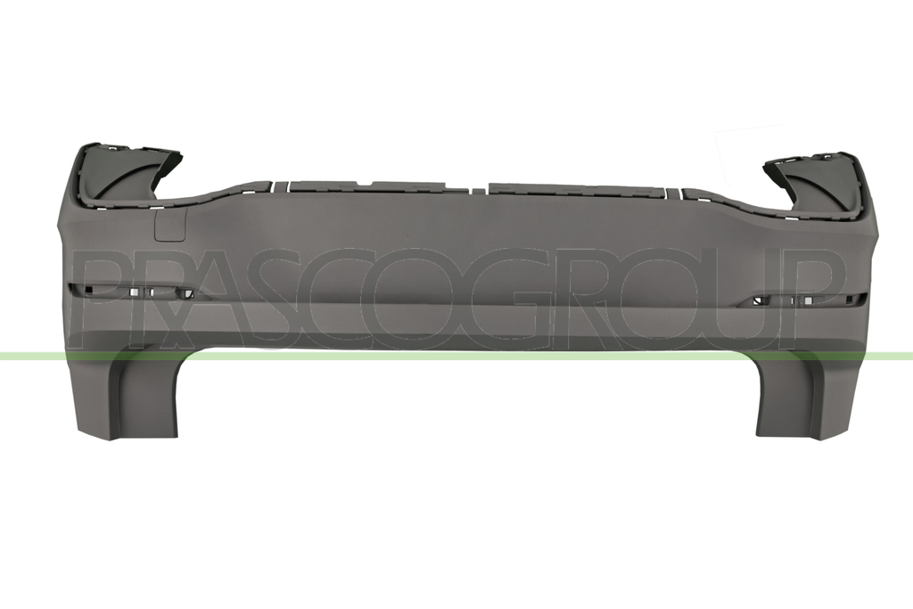 REAR BUMPER-PRIMED-WITH SENSOR CUTTING MARKS