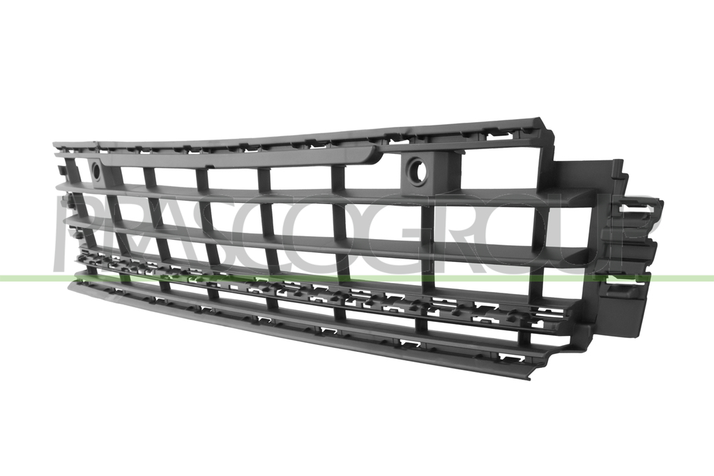 FRONT BUMPER GRILLE-CENTRE-BLACK-WITH PDC+SENSOR HOLDERS