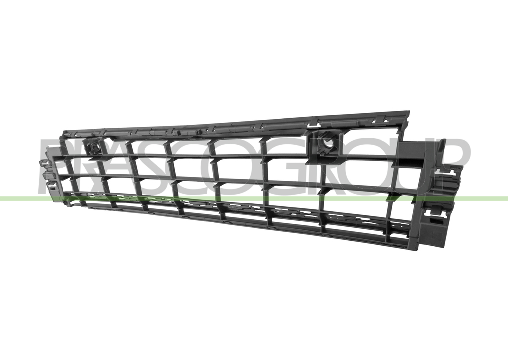 FRONT BUMPER GRILLE-CENTRE-BLACK-WITH PDC+SENSOR HOLDERS