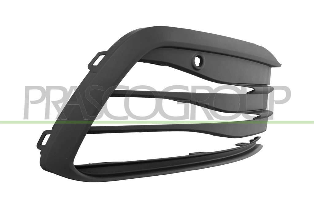 BUMPER GRILLE RIGHT-BLACK-WITH PDC+SENSOR HOLDER