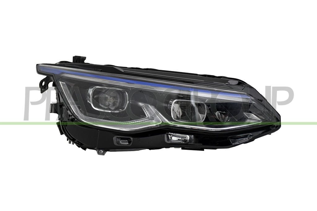 PROIETTORE DESTRO-ELETTRICO-CON MOTORE-CON BORDO BLU-LED-VERSIONE VALEO MOD. GTD/GTE