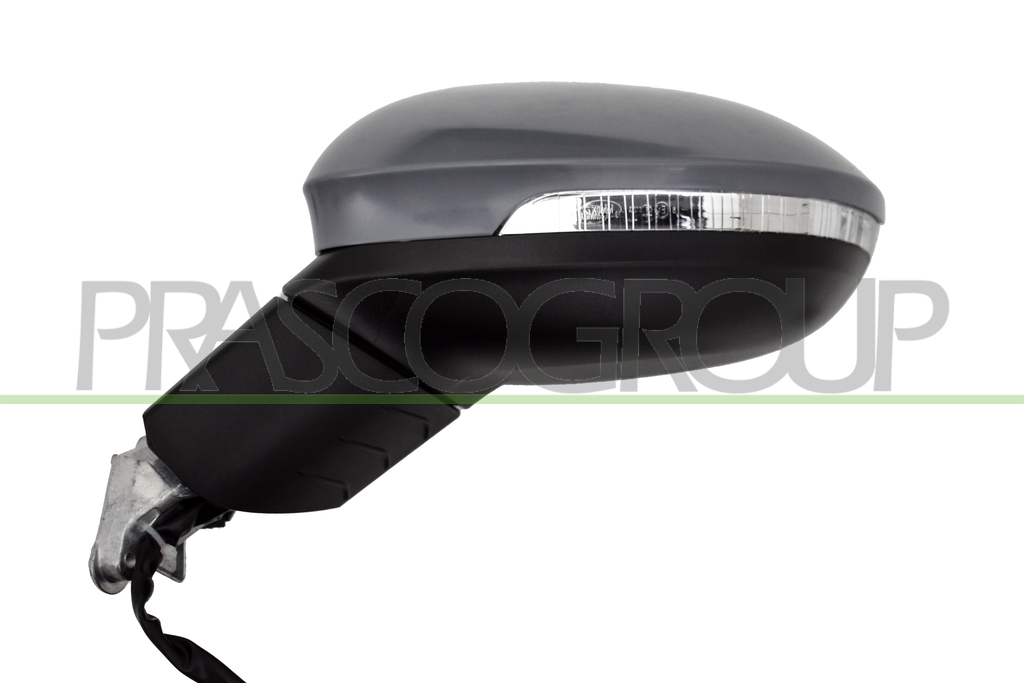 RETROVISORE SINISTRO-ELETTRICO-NERO-TERMICO-CON FANALE-ASFERICO-6 PINS