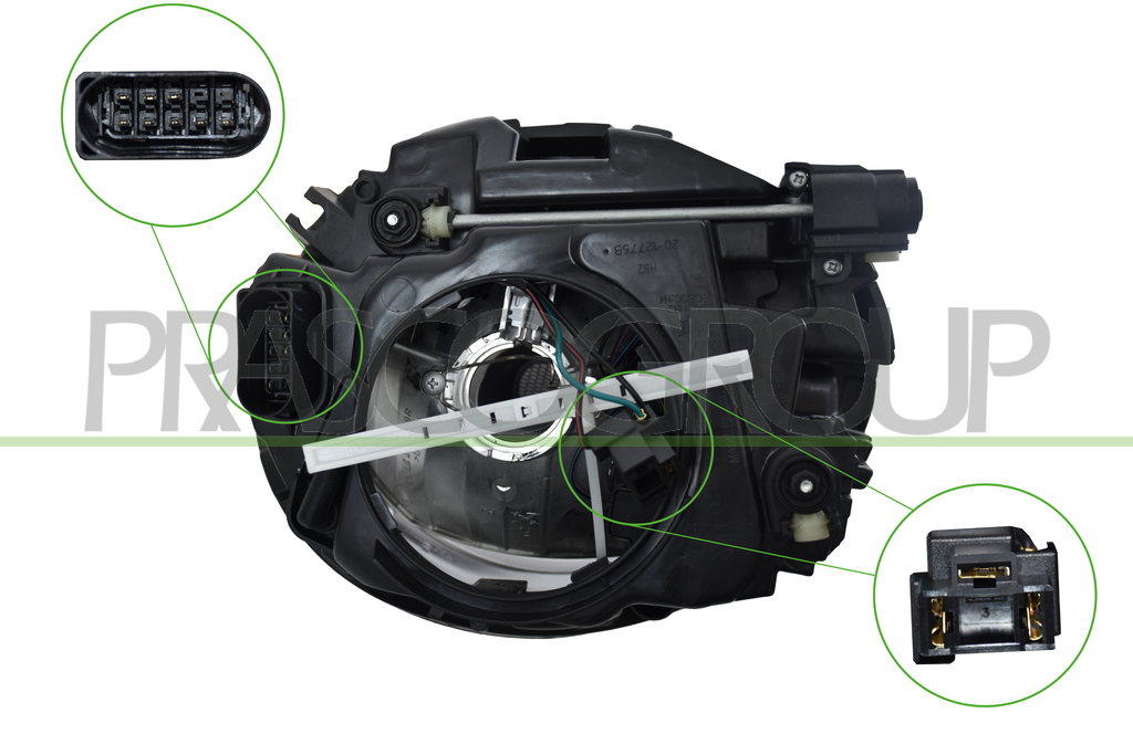 PHARE DROIT HB2 ELECTRIQUE AVEC MOTEUR