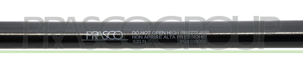 AMORTIGUADOR DE CAPO DERECHO/IZQUIERDO - 520 N - L 548 mm - C 193 mm - Ø 18 mm - Ø 8 mm