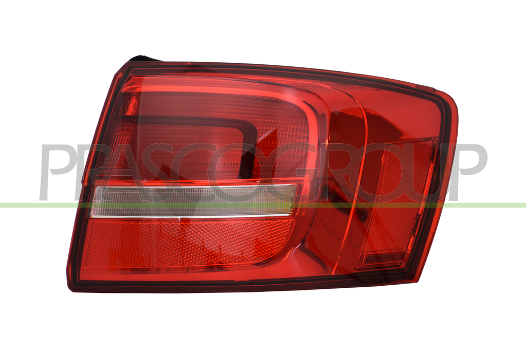 TAIL LAMP LEFT-OUTER-WITHOUT BULB HOLDER-BLACK