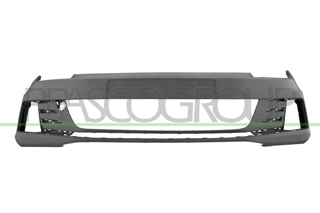 FRONT BUMPER-PRIMED-WITH CUTTING MARKS FOR PDC, PARK ASSIST AND HEADLAMP WASHERS