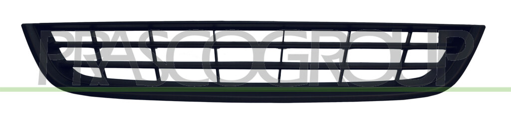 FRONT BUMPER GRILLE-CENTRE-BLACK