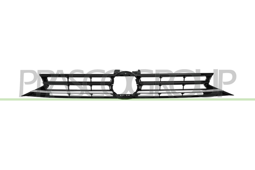 GRILLE CALANDRE NOIRE BRILLANT AVEC MOULURE CHROMEE' MOD. TRENDLINE