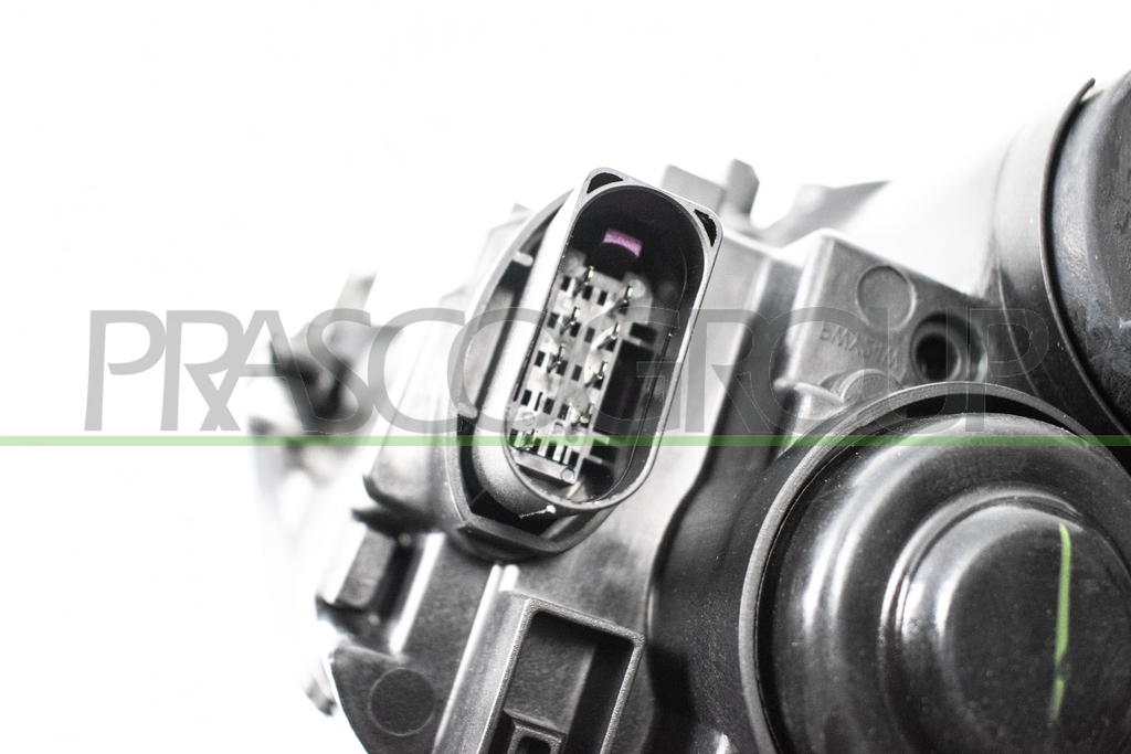 HEADLAMP LEFT H7+H7-ELECTRIC-WITH MOTOR