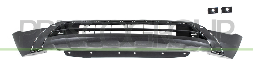 FRONT BUMPER-LOWER-BLACK-TEXTURED FINISH-WITH SENSOR HOLDERS
